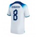 Engeland Jordan Henderson #8 Voetbalkleding Thuisshirt WK 2022 Korte Mouwen